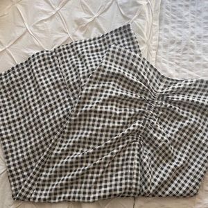 Urban outfitters gingham midi skirt